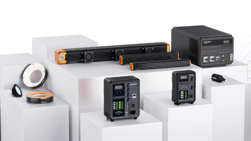 Megvilágítás és vezérlők a Machine Vision számára